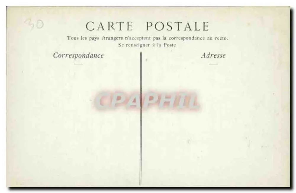 AIGUES-MORTES — La Tour de Constance — N° 20 - Achterkant