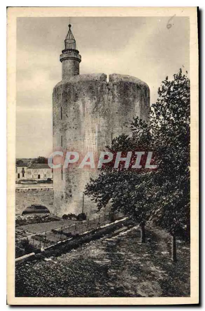 Aigues-Mortes (Gard) — Torre de Constança — editor Serv. Comercial Monuments Historiques Gd Palais - Frente