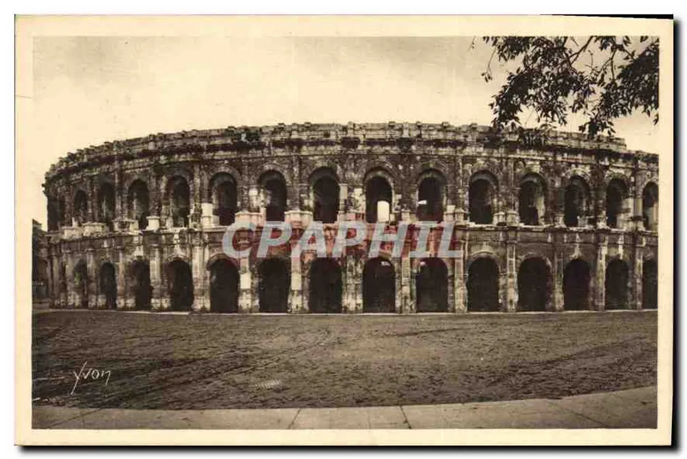Les Arènes — Nîmes (Gard) — Éditions d'Art YVON - Vorderseite