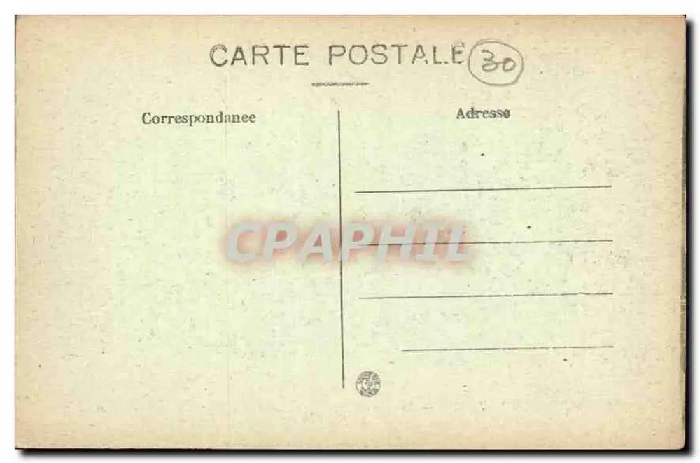 Nîmes — Jardin de la Fontaine — A.R. n°17 - Rückseite