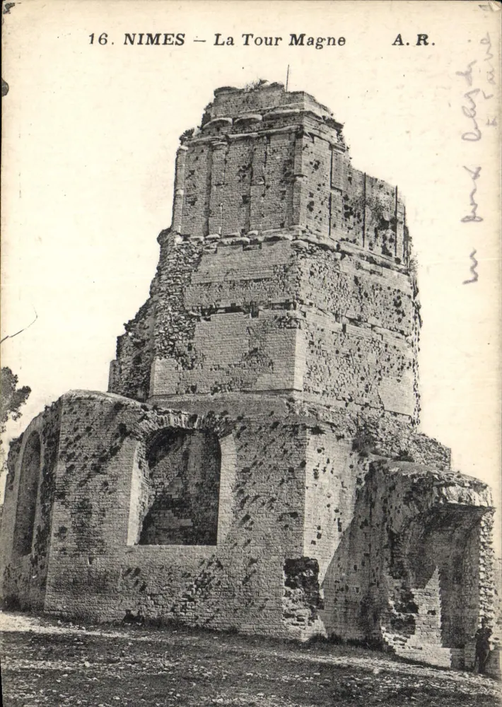 NIMES — A Torre Magne — A.R. n°16 - Frente