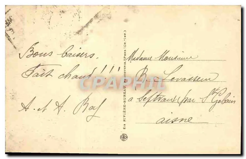 Nîmes (Gard) — As Arênes — Exposição Colonial 1931 - Verso
