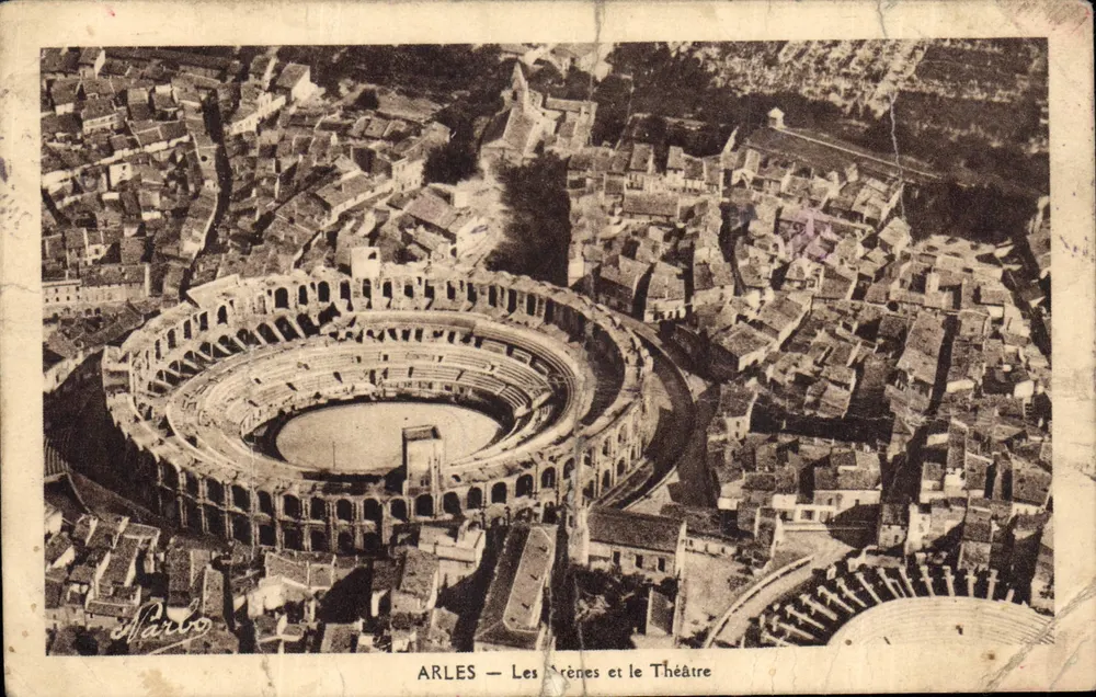 Arles — Le Arène e il Teatro — Edizioni Narbo - Recto