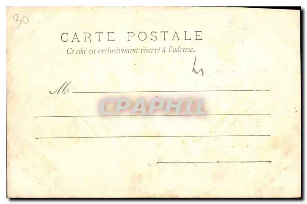 O Pont du Gard — 5ª vista — Edições J. Brun & Cie, Carpentras - Verso