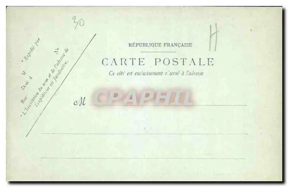 Nîmes — Panorama — LL. Éditeur LL. N° 17 - Verso