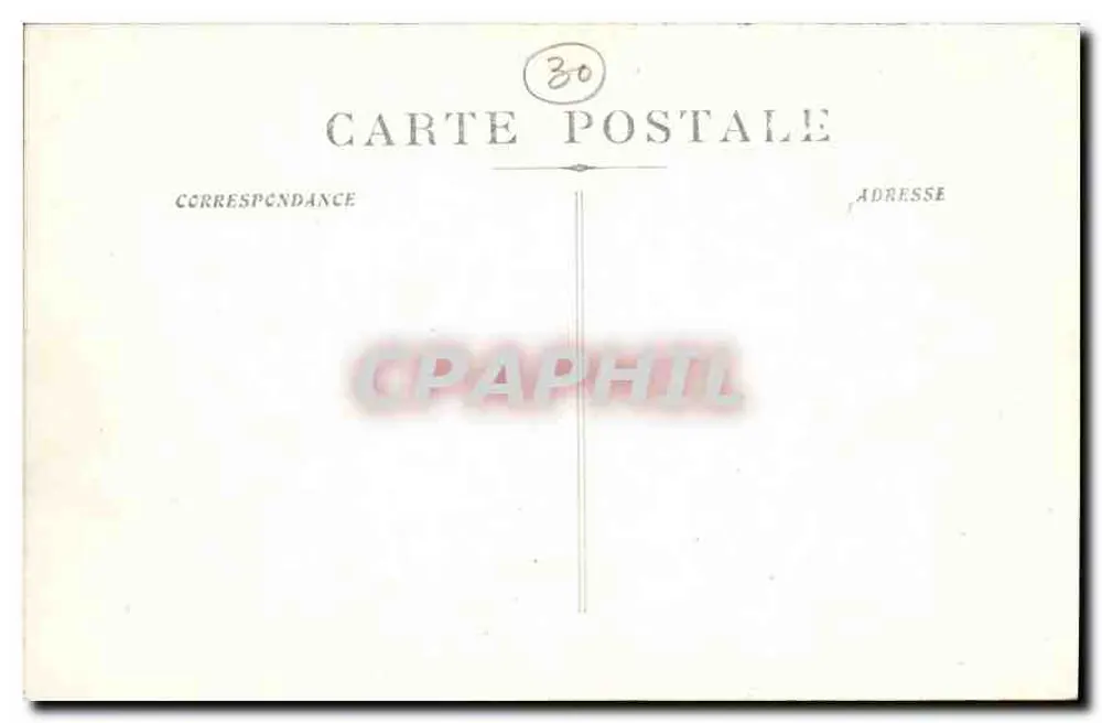 Nîmes - Jardin de la Fontaine - Allgemeiner Blick — SA P. n°181 - Rückseite