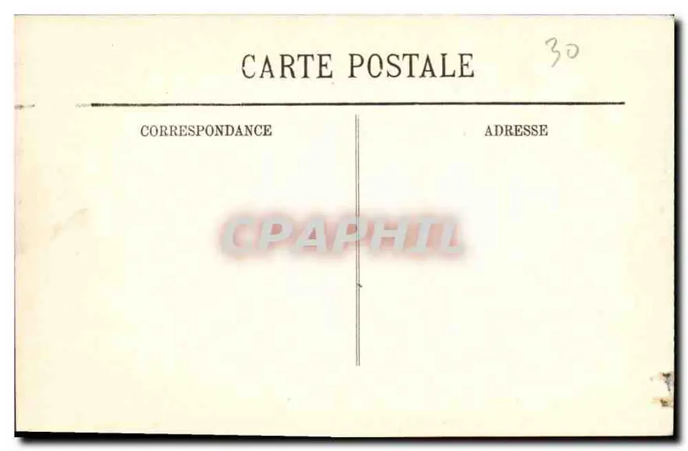 Nîmes — Ein Eckbereich des Gartens der Fontaine — LL. — Nr. 76 - Rückseite