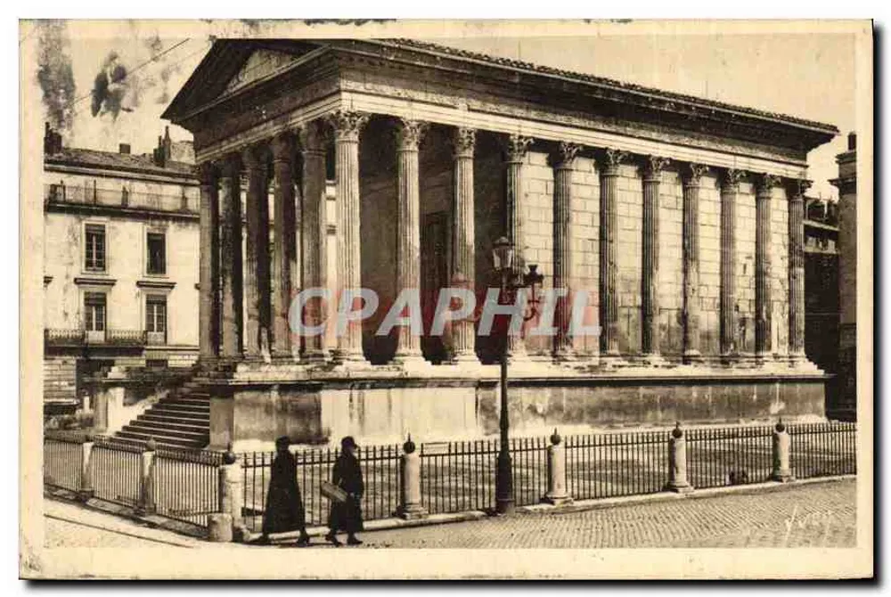 Nîmes (Gard) — A Maison Carrée — As Edições d'Art Yvonn, Paris - Frente