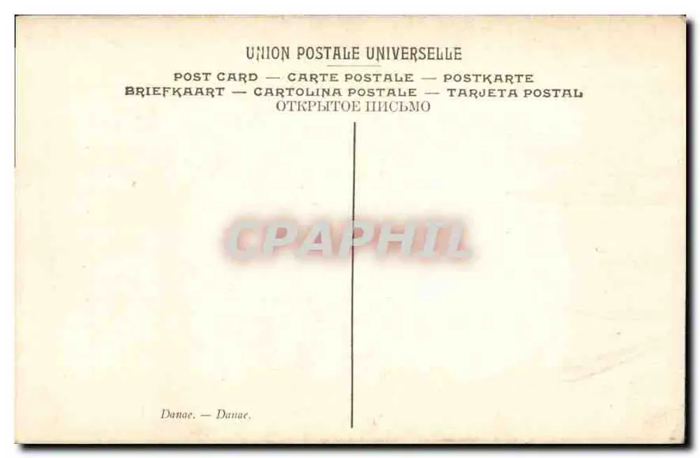 Danaé — peinture de Robusti dit le Tintoret — Musée Saint-Pierre, Lyon - Verso