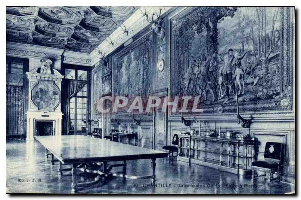Chantilly - Galerie des Cerfs - Speisesaal - Vorderseite