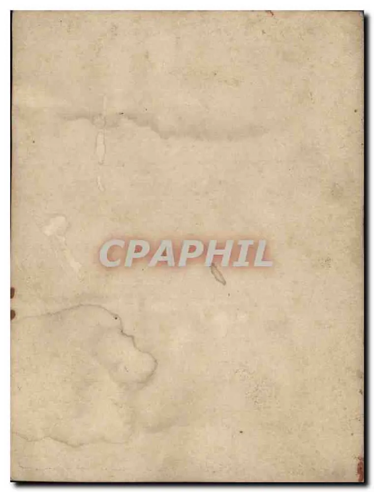Criança em um cenário natural — carta postal antiga - Verso