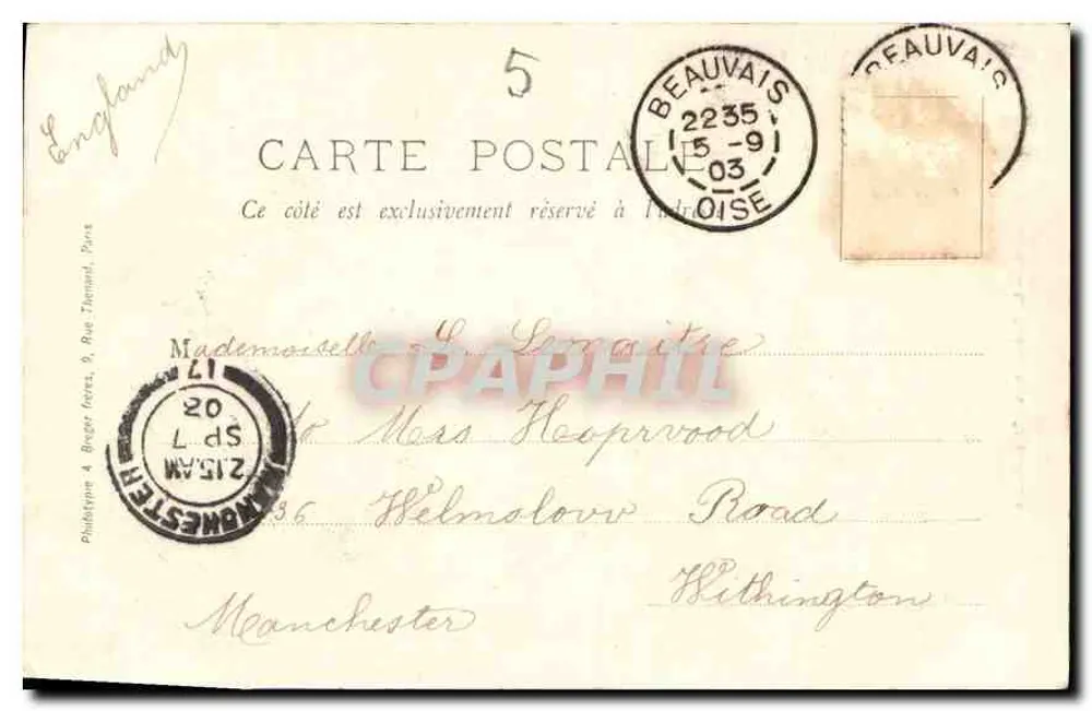 Beauvais — Chór katedry — Wydawca Germaine - Rewers