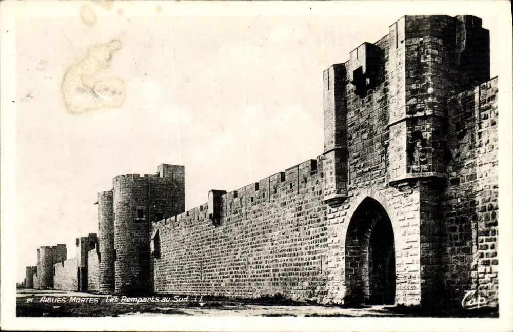 Aigues Mortes — Die Mauern im Süden — C.A.P. Paris - Vorderseite