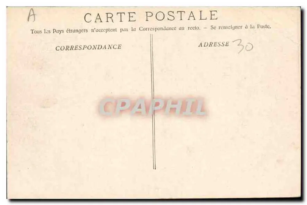 Nîmes - Allgemeiner Blick auf die Fontaine — Phototype E. Lacour, Maracalle, n° 181 - Rückseite