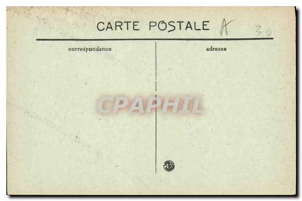 Nîmes — Vista geral — A.R. - Verso