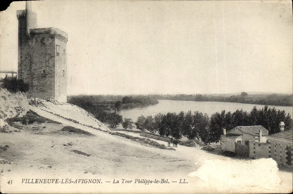 Villeneuve-lès-Avignon — La Tour Philippe-le-Bel — LL. — n°45 - Vorderseite