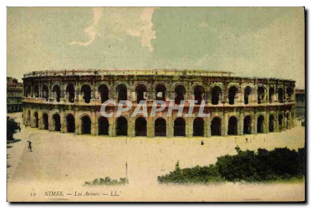 Nîmes — As Arenas — LL. - Frente
