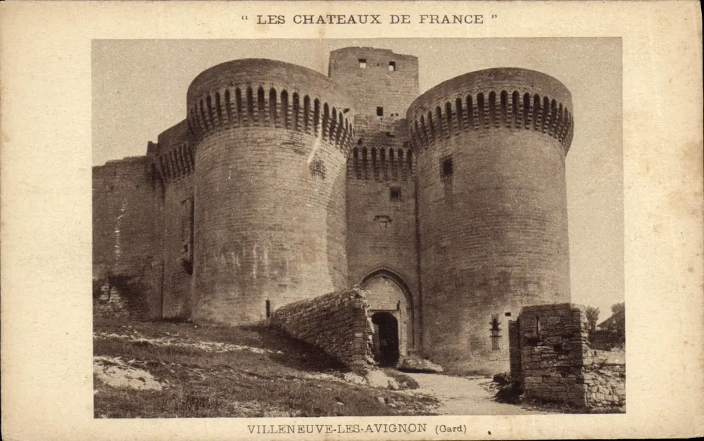 Château de Villeneuve-lès-Avignon — Villeneuve-lès-Avignon (Gard) — "Les Châteaux de France" - Vorderseite
