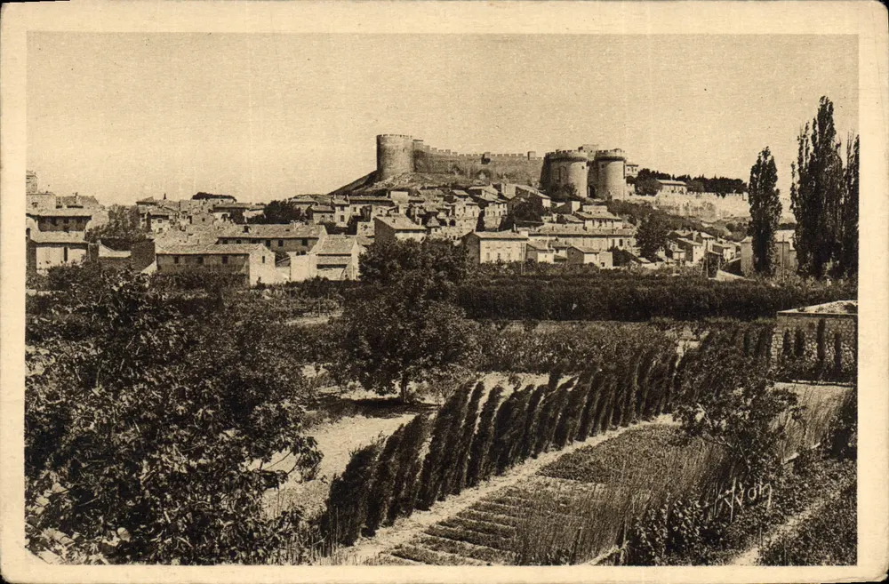 Villeneuve-lès-Avignon — Das Schloss — Edition von der Süßeren Frankreich - Vorderseite