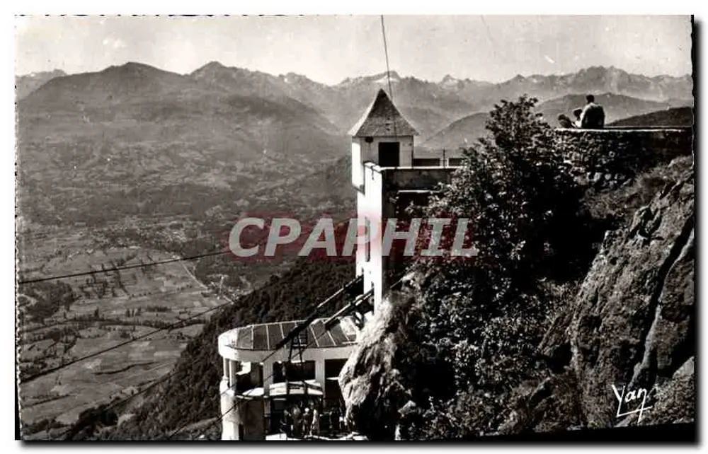 Lourdes — Seilbahn Pibeste — Oberstation — Edition Quinault, Lourdes - Vorderseite
