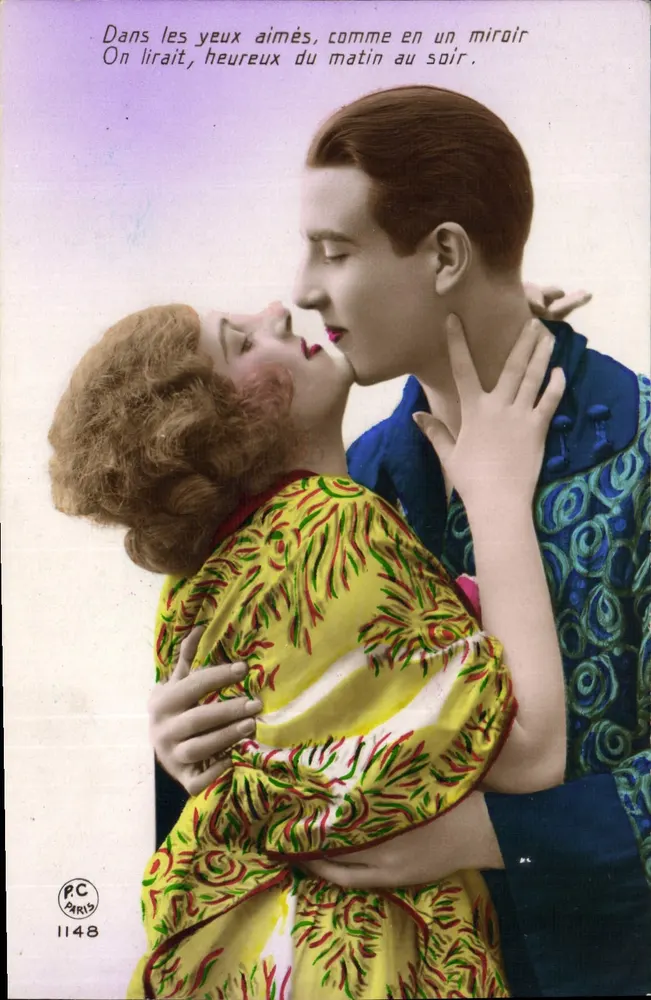 Amor — Poema de Amor — PC Paris 1148 - Frente