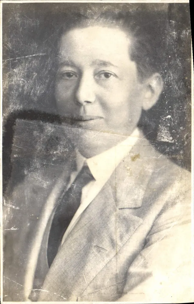 Retrato de homem — número de série não visível - Frente