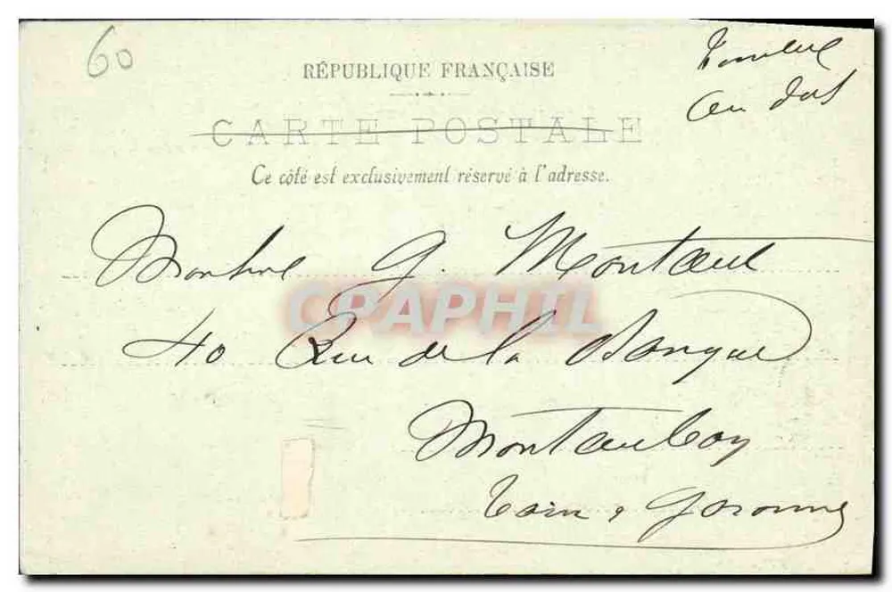 Beauvais — A Catedral — Interior — LL. — N°12 - Verso