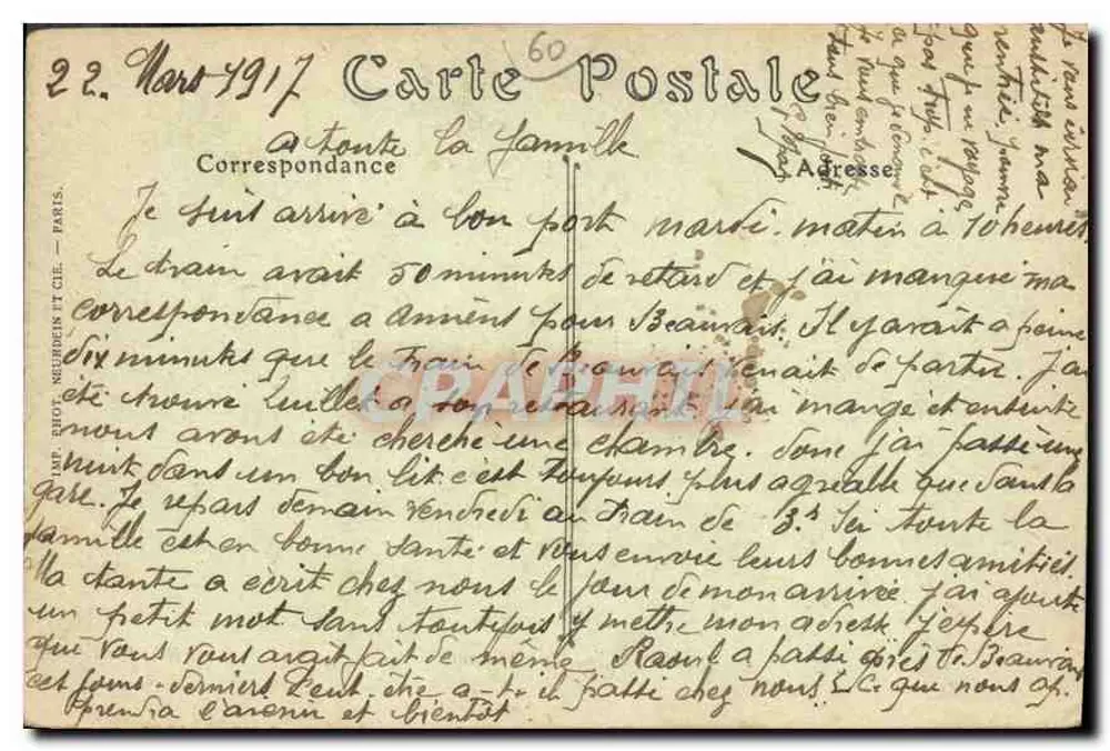 Beauvais — Vista geral — ND. Fot. - Verso