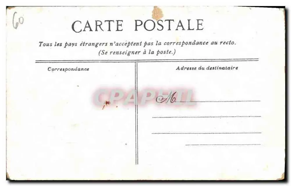 Castelo de Château — Interior — Editor não identificado, n° 72 - Verso