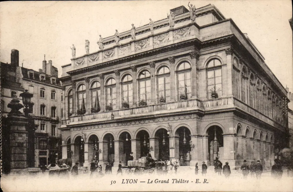 LYON — O Grande Teatro — E. R. - Frente