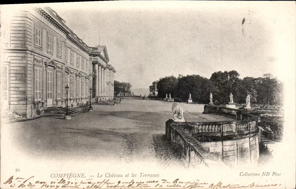 Compiègne — O Castelo e as Terras — Collections ND Phot - Frente