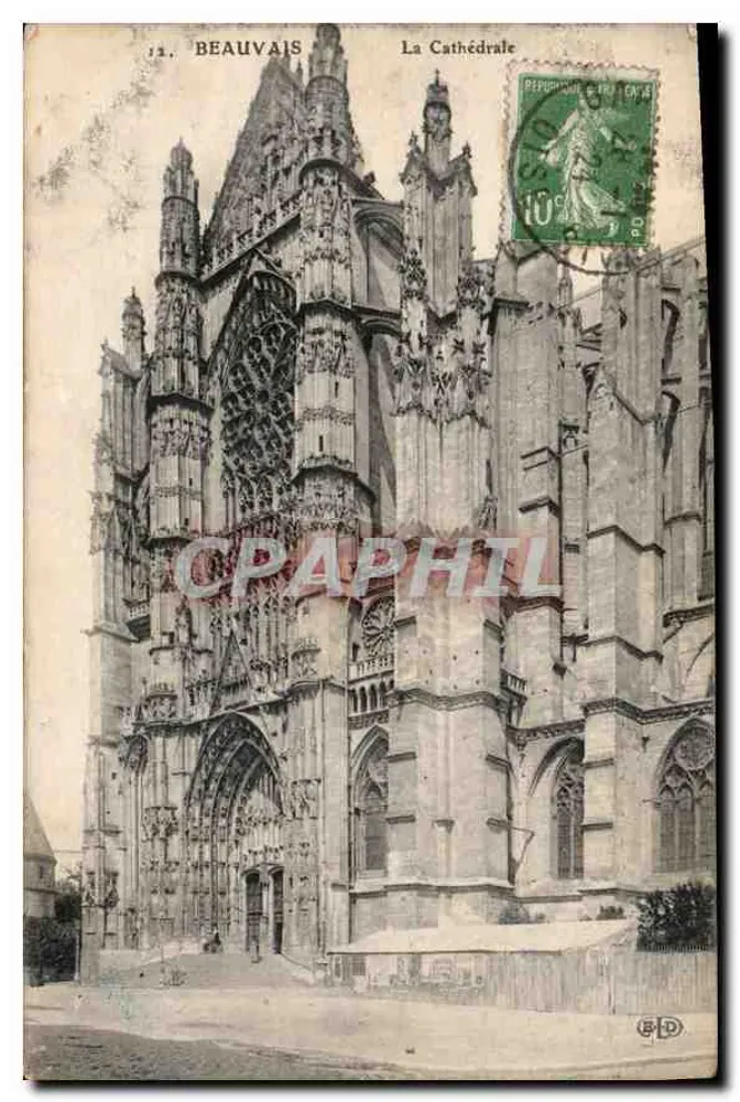 Beauvais — A Catedral — Editor B.D. n°12 - Frente