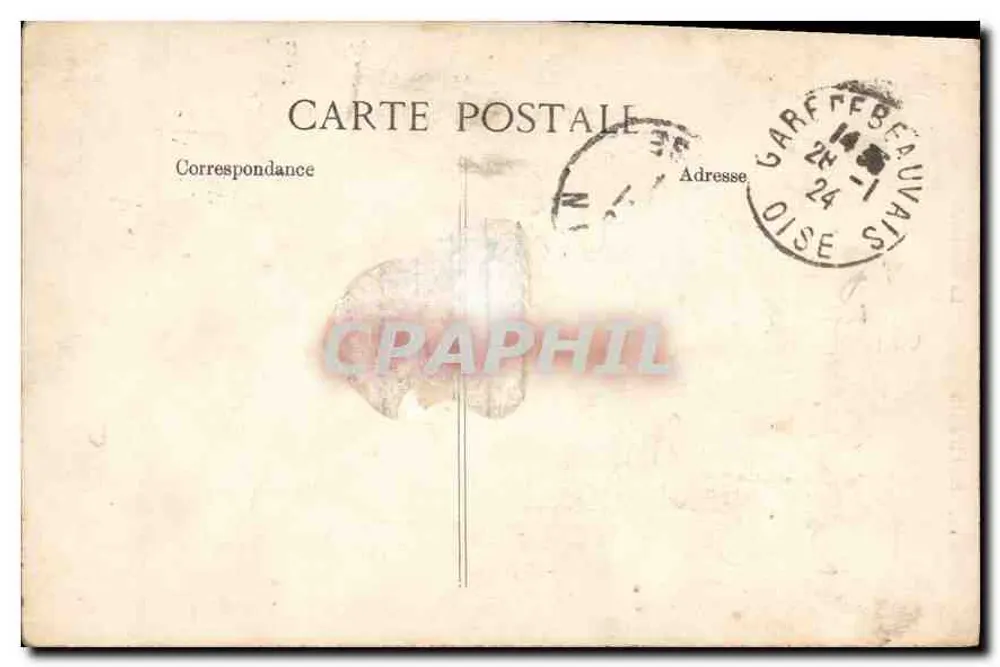 Beauvais — A Catedral — Editor B.D. n°12 - Verso