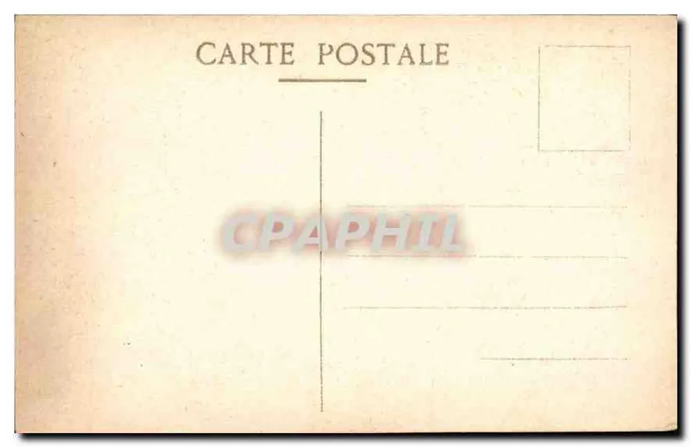 Chantilly — O Castelo — Cliché da Compagnie Aérienne Française - Verso