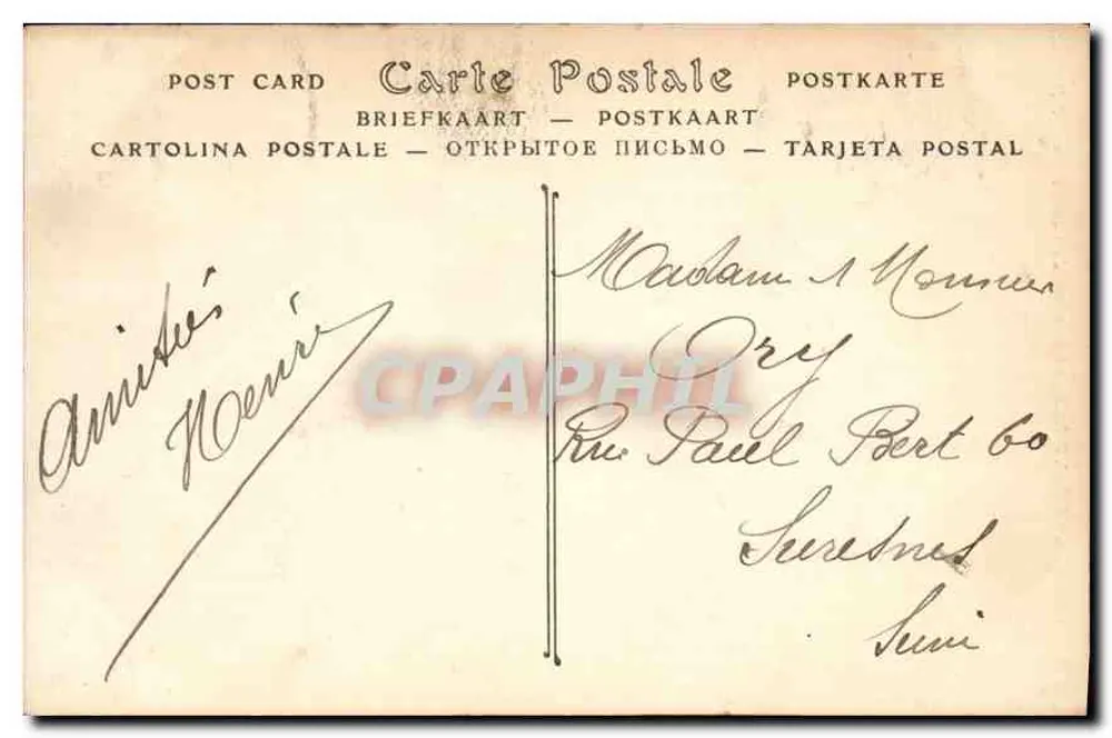 Zamek w Chantilly — Statua Konnetabla — ND Fot. n°69 - Rewers