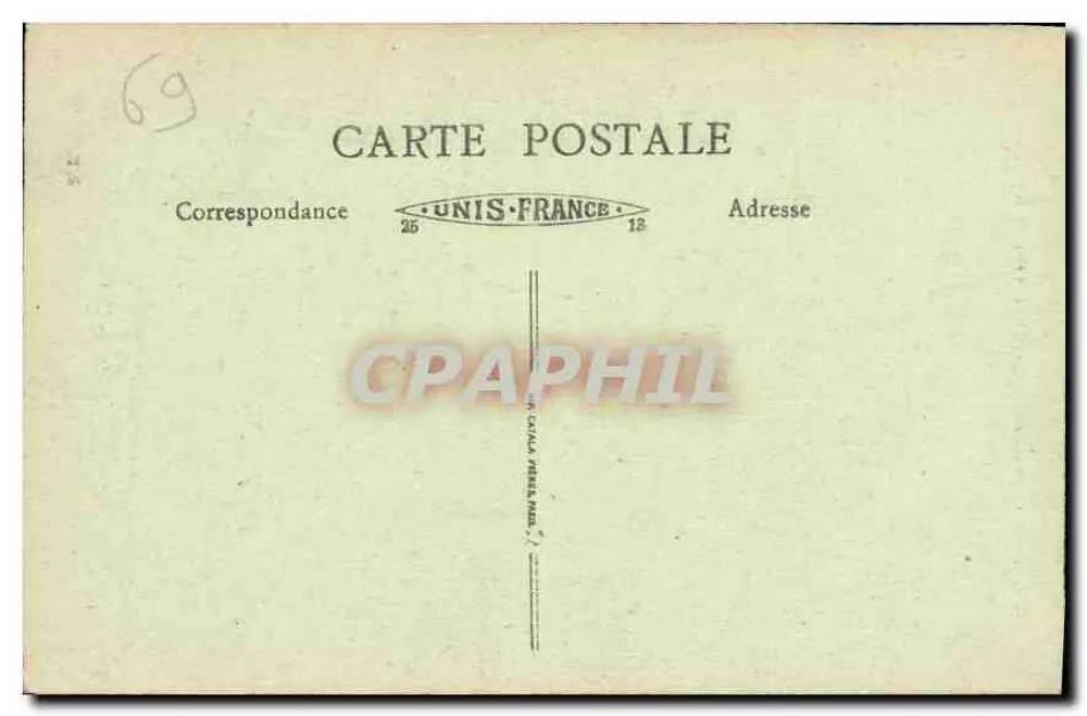 LYON - Monument Carnot, Platz und Straße der Republik — Verlag Unis-France, Nr. 365 - Rückseite