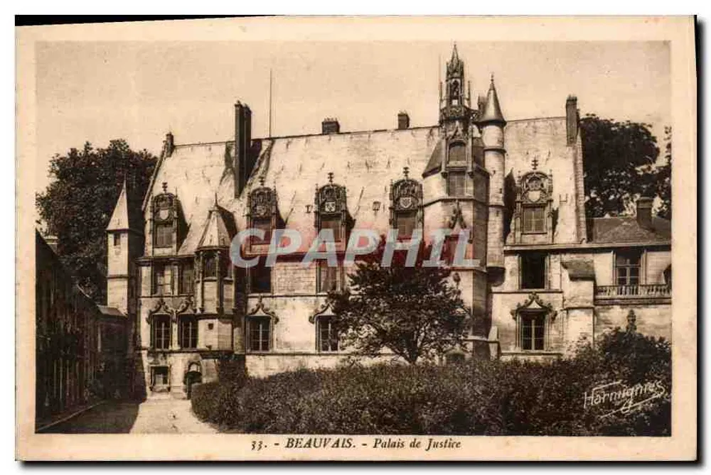 Beauvais - Palácio de Justiça — Harmonies, n°33 - Frente