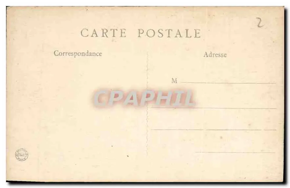 Lyon - Fourvière - Vista Geral — B.F., PARIS - Verso