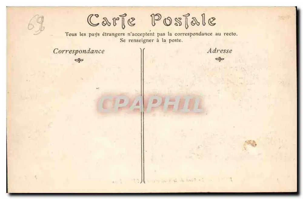 LYON — Der Guillotière-Brücke und das Hôtel-Dieu — ND Phot, n° 106 - Rückseite