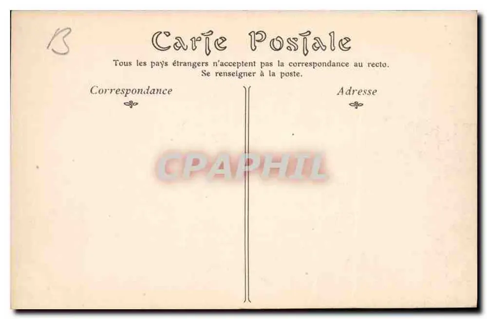 Castelo de PIERREFONDS — A Entrada — N. D. 1900 - Verso