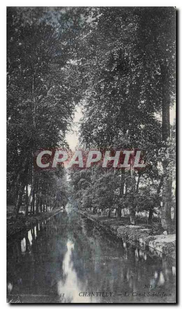 Chantilly — O Canal Saint-Jean — n°51 - Frente