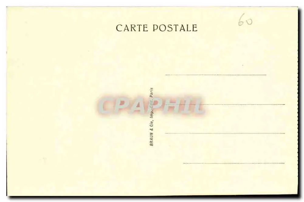 Capela do museu Condé — Museu de Chantilly — Braun & Cie, Paris - Verso