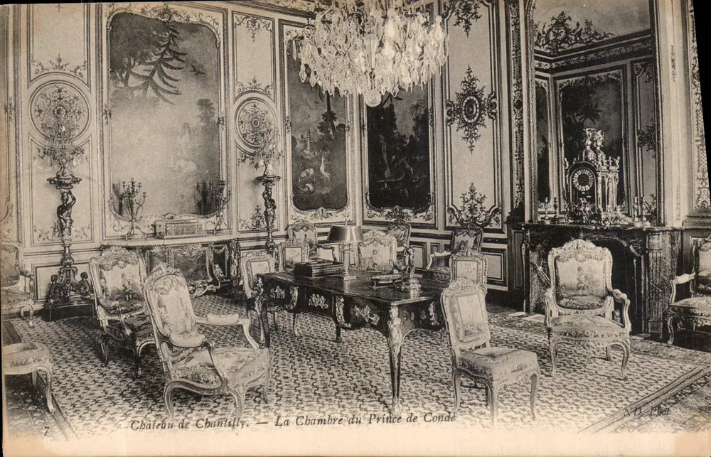 Château de Chantilly — Die Kammer des Prinzen von Condé — N.D. Pha - Vorderseite