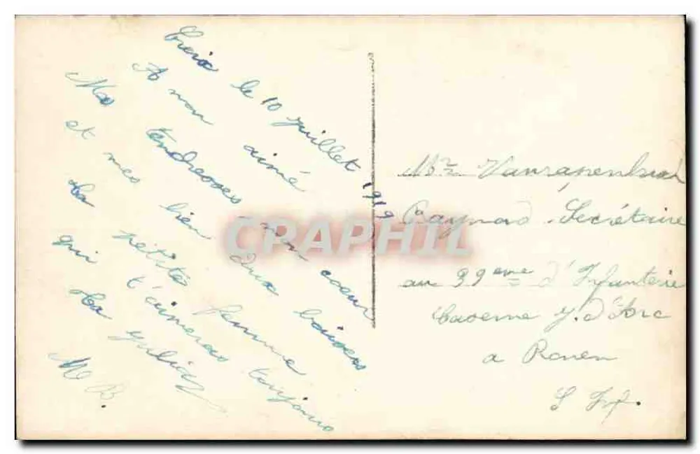 Jeune femme — portrait avec couronne de fleurs — éditeur non visible - Verso