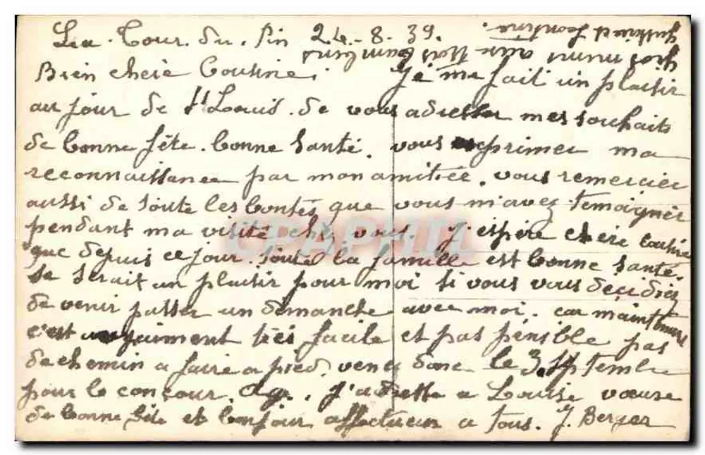 Lächelnde Frau mit Rosenstrauß — Bonne Tête — Verlag PP Nr. 221 - Rückseite