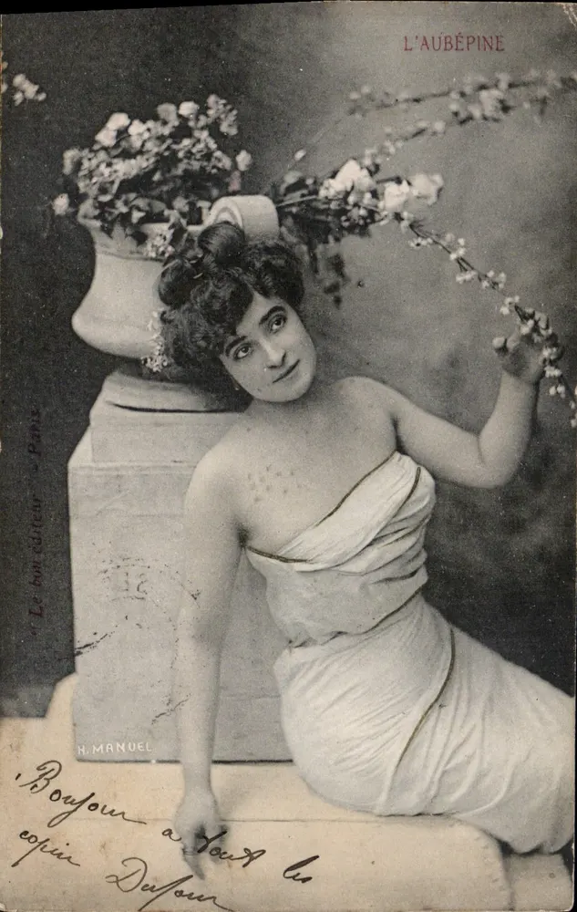 L'AUBÉPINE — H. MANUEL — Paris - Frente