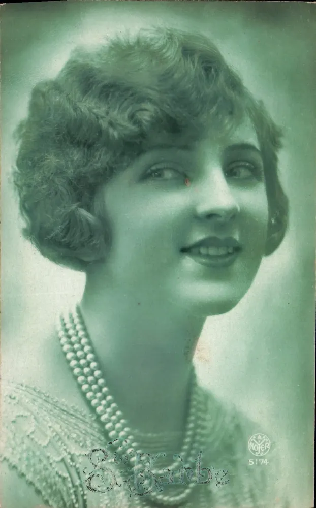 Mlle St. Barbe — Retrato feminino — NOJER 5174 - Frente