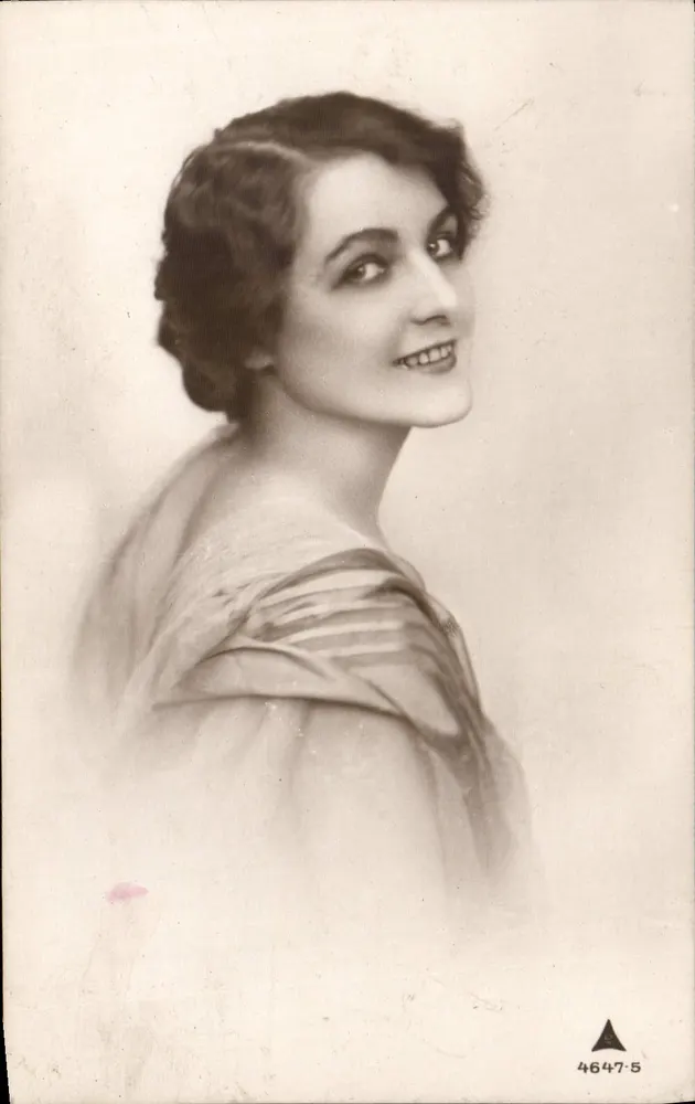 Retrato de uma mulher — editor anônimo, n° de série 4647-5 - Frente