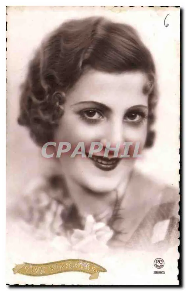 Mulheres — Retrato de mulher sorridente — P-C Paris n°3695 - Frente