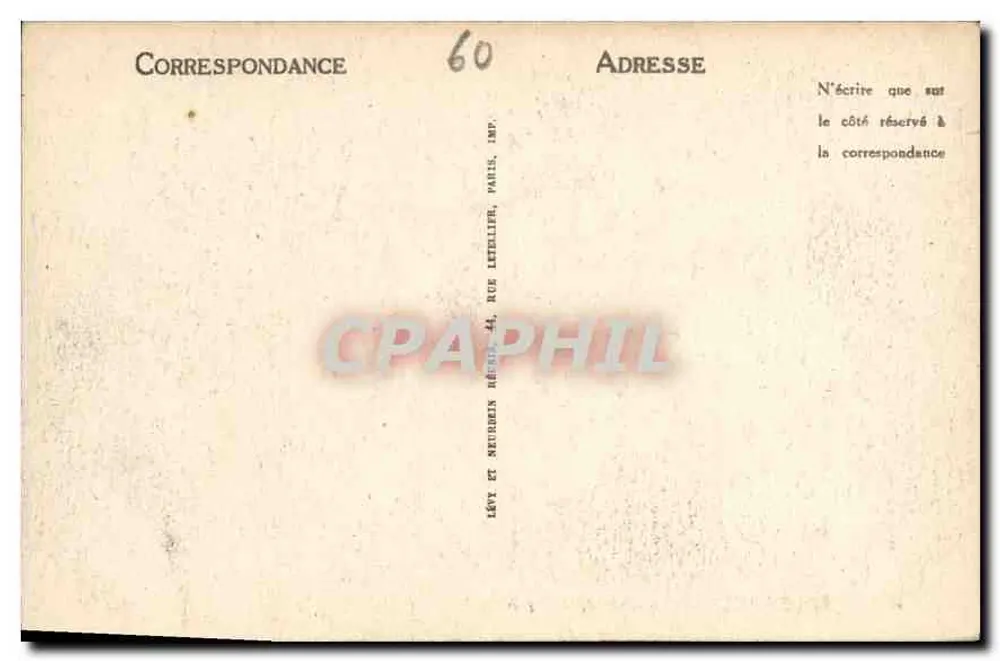 Pierrefonds — O Castelo (Lado Norte) — LL - Verso